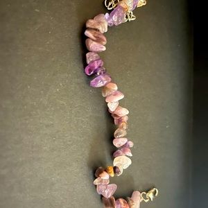 Amethyst mix with other stones bracelet